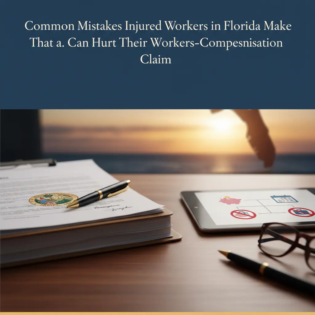 7 Common Mistakes That Ruin Workers' Comp Claims in Florida